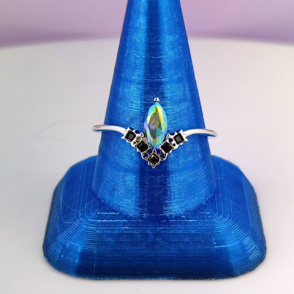 Oval Dipped Ring Size 9 - Fragrant Jewels